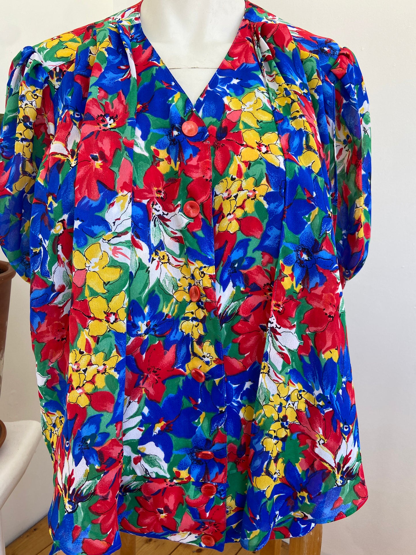 Chemise nouée flowers