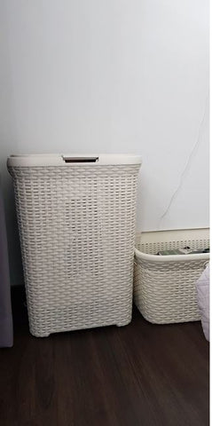 Curver Style Laundry hamper 60L white