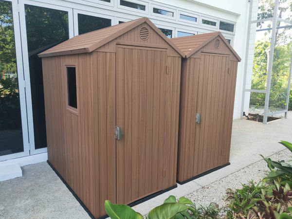 Keter Darwin Shed 6 x 4 outdoor garden storage shed waterproof