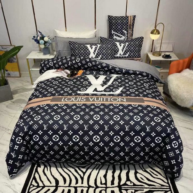 Louis Vuitton Bedding Set – Lux Sleepwear Co