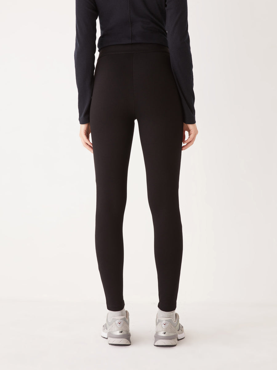 The High Rise Legging in Black – Frank And Oak Canada