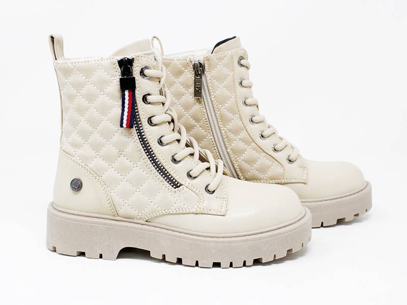 Botas De Xti Beige