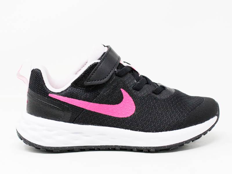 Nike Niña Revolution6 Negro Zamora