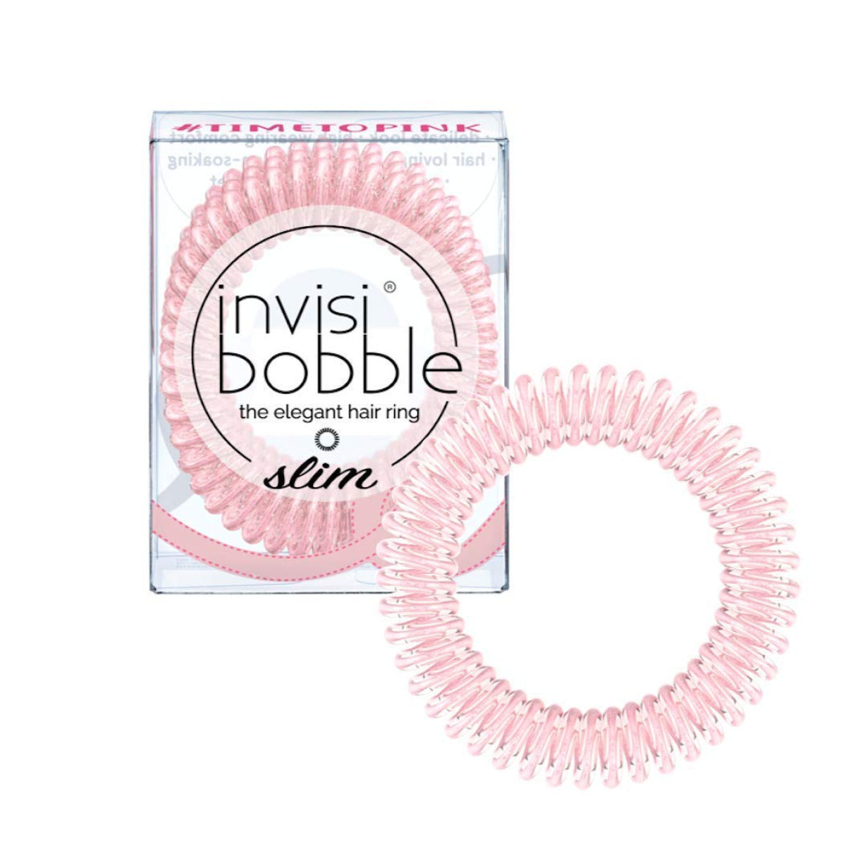 Inleg Vertrek Verslaving Hair Tie - invisibobble SLIM Time To Pink – J-Beauty Finland