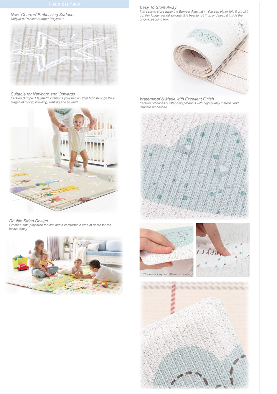 Parklon Playmat at Little Baby Store Singapore