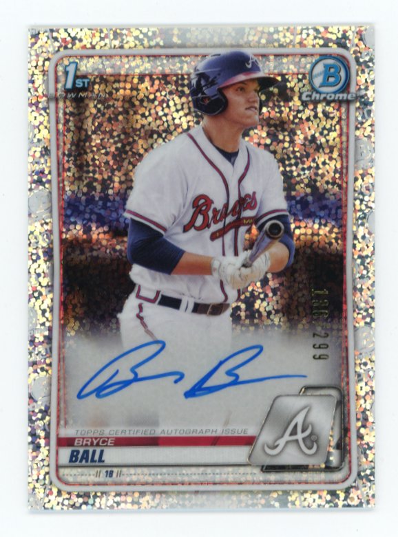 bryce ball bowman chrome auto 2/5-