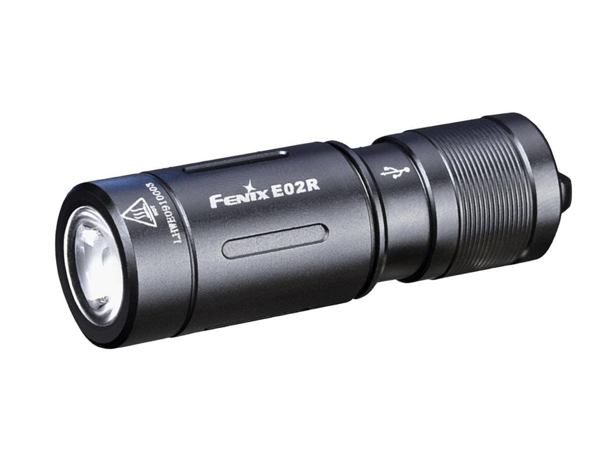 Fenix E02R Rechargeable EDC Flashlight - 200 Lumens - Fenix Lighting
