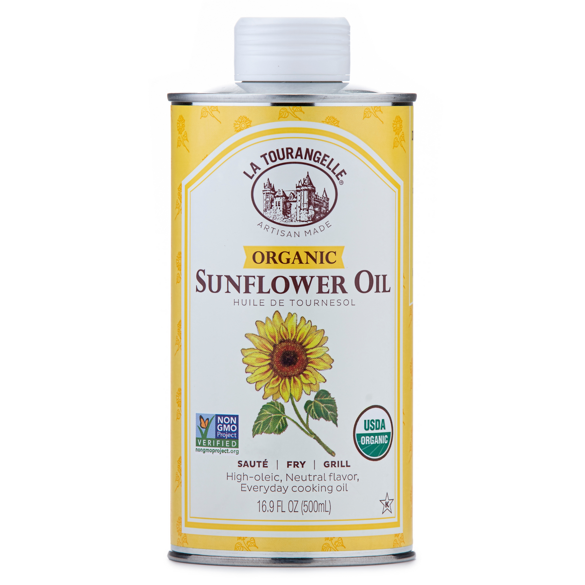 Organic High Oleic Sunflower Oil | Artisan Oils – La Tourangelle