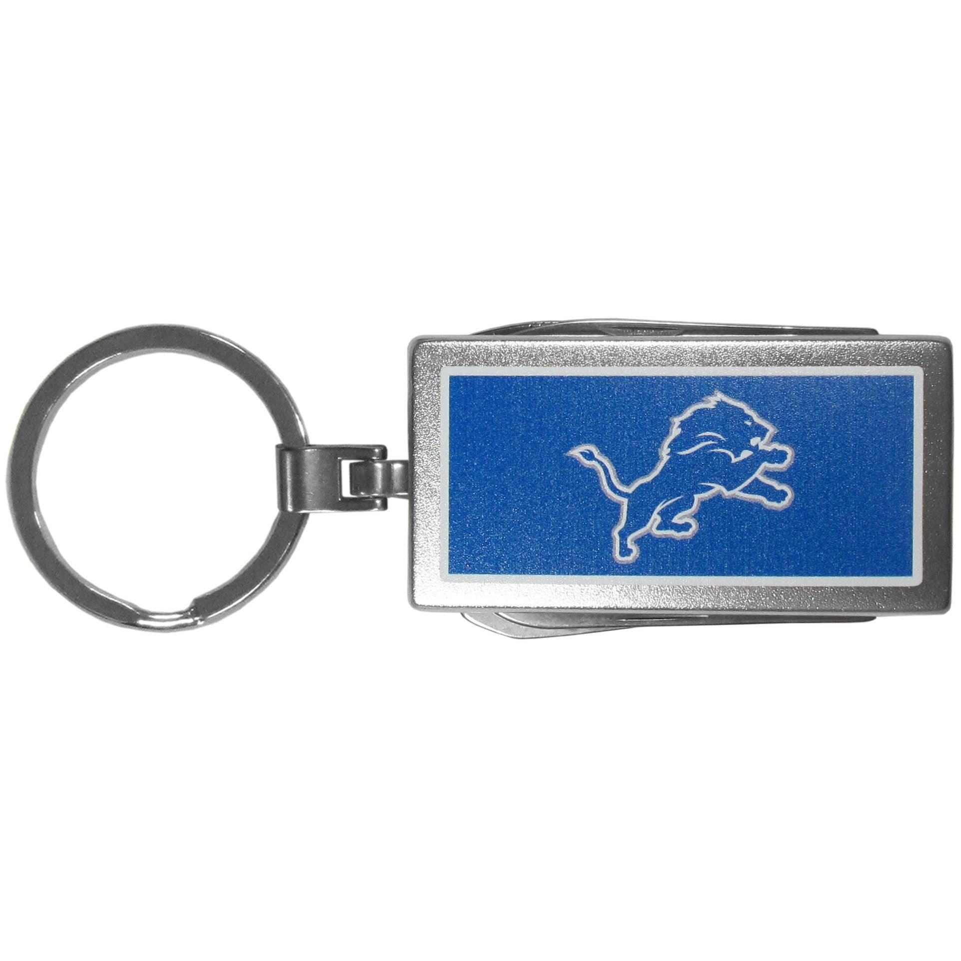 Detroit Lions Bottle Opener Key Ring