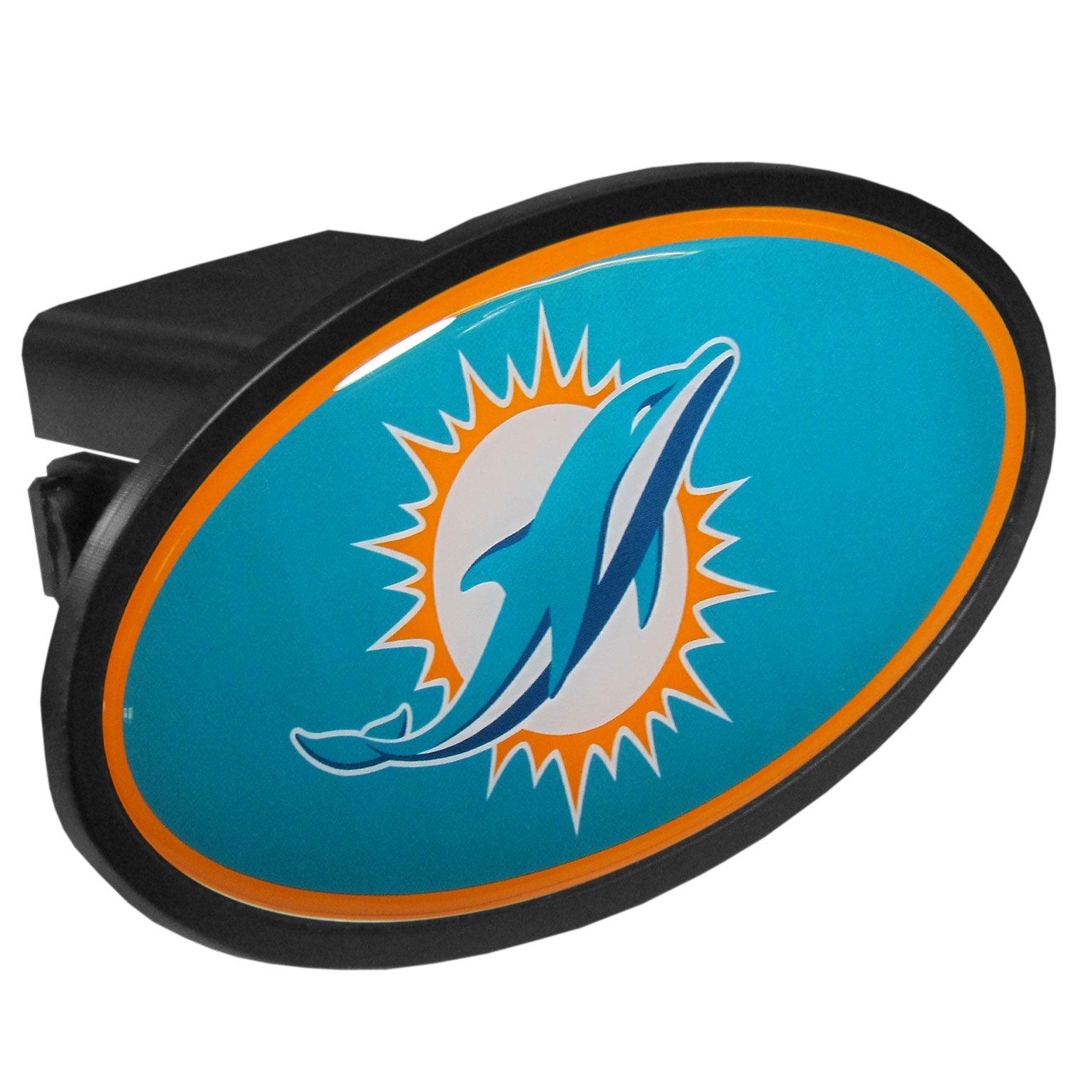 Miami Dolphins NFL Hitch Cover, Class II & III