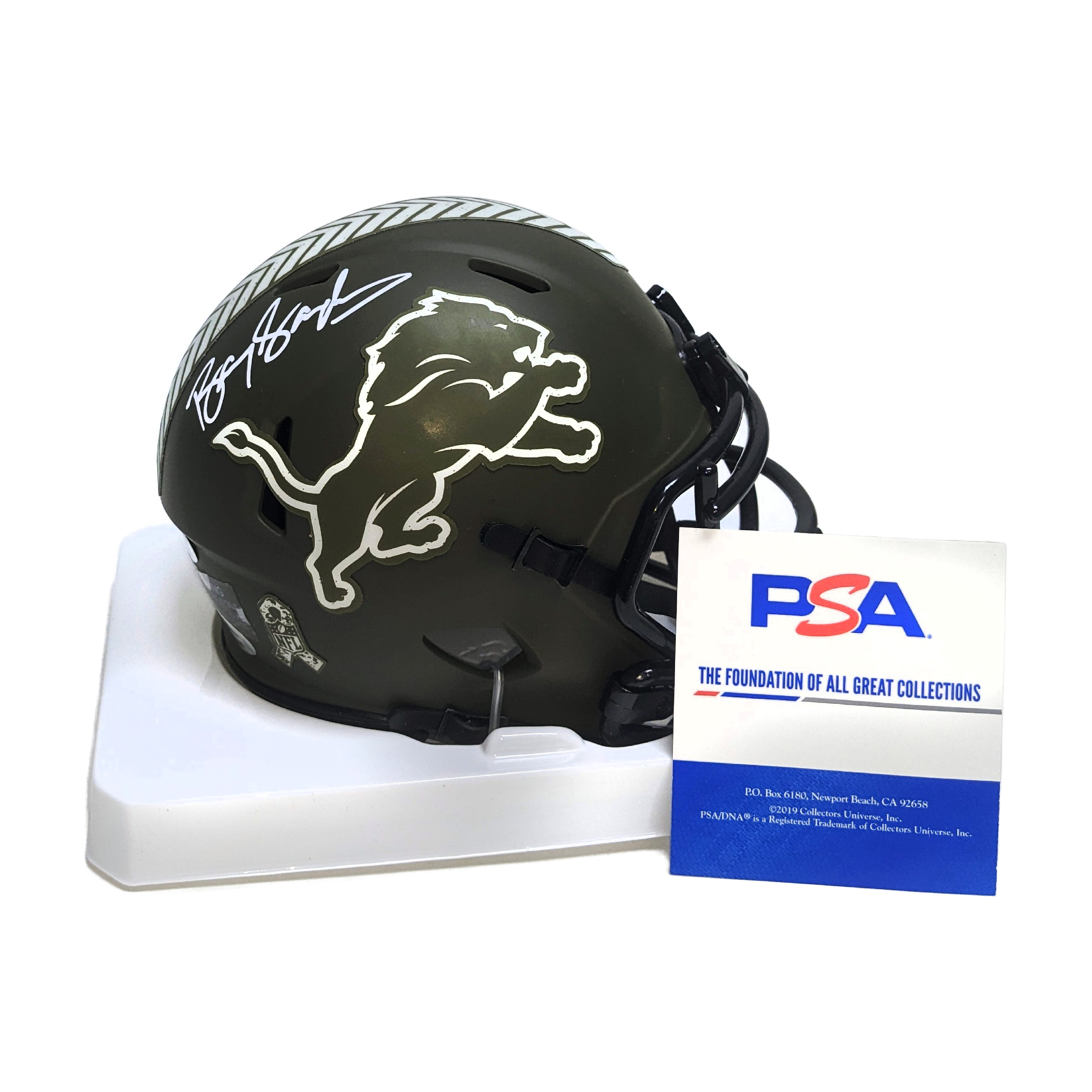 Autographed Detroit Lions Jared Goff Fanatics Authentic Riddell