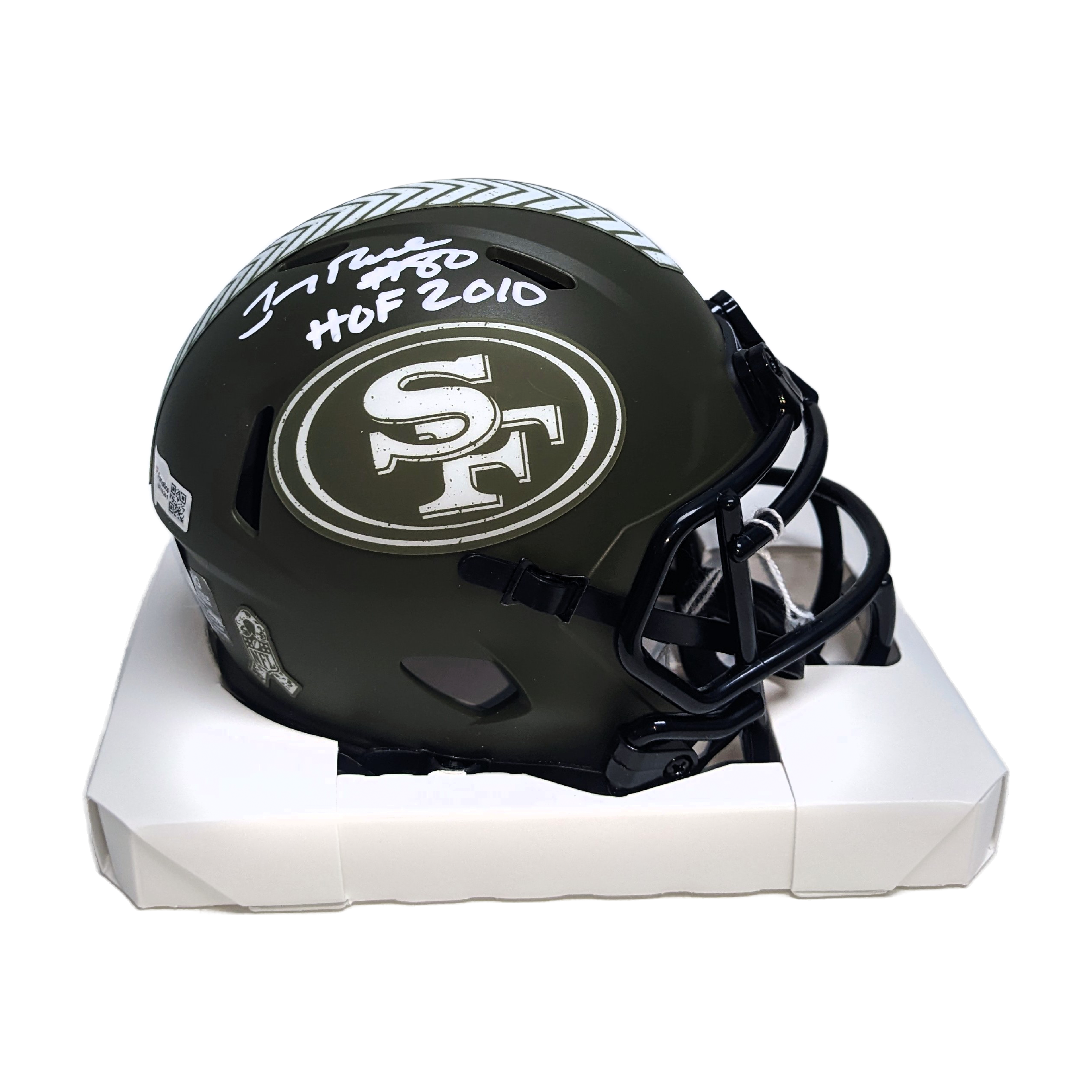 George Kittle Signed San Francisco 49ers Speed Authentic Eclipse NFL Helmet