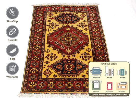 Tribal Area Rug 179cm x 122cm