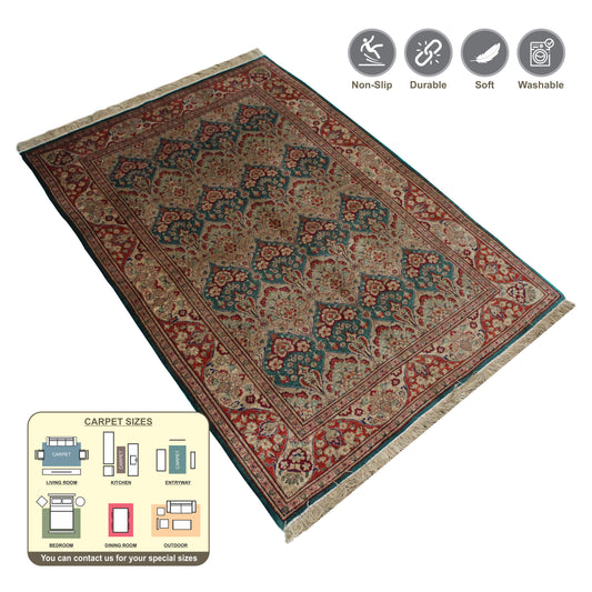 Qum Silk Area Rug 148cm x 103cm