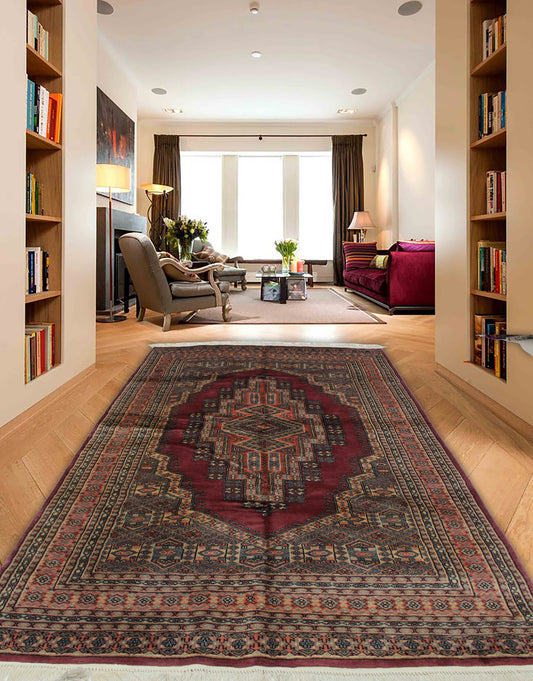 Kashmiri Pakistan Area Rug 256cm x 175cm