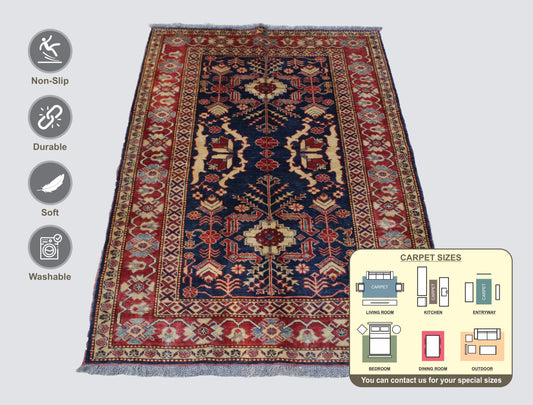 Afghan Area Rug 175cm x 120cm