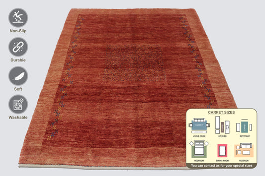 Afghani Gabbeh Area Rug 201cm x 179cm