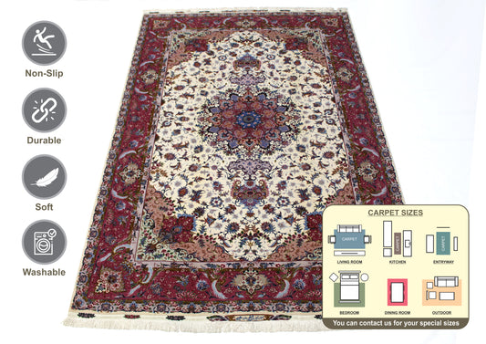 Tabriz Area Rug 300cm x 199cm