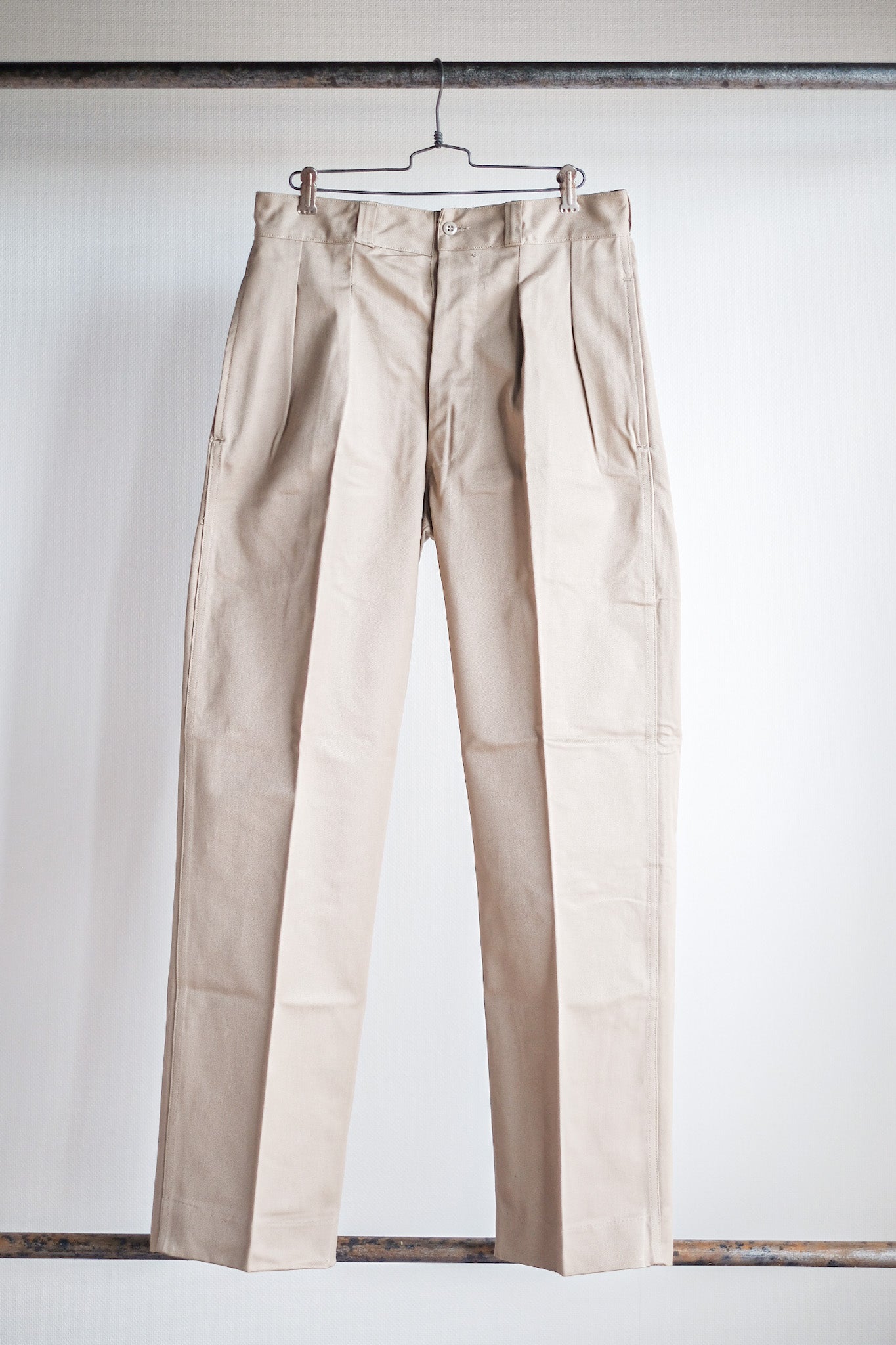 60s French Army M-52 Chino Trousers-