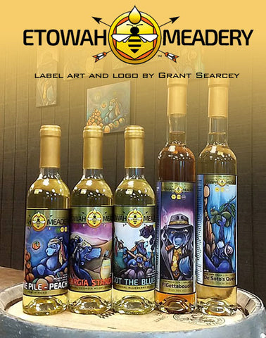 Etowah Meadery Label Art