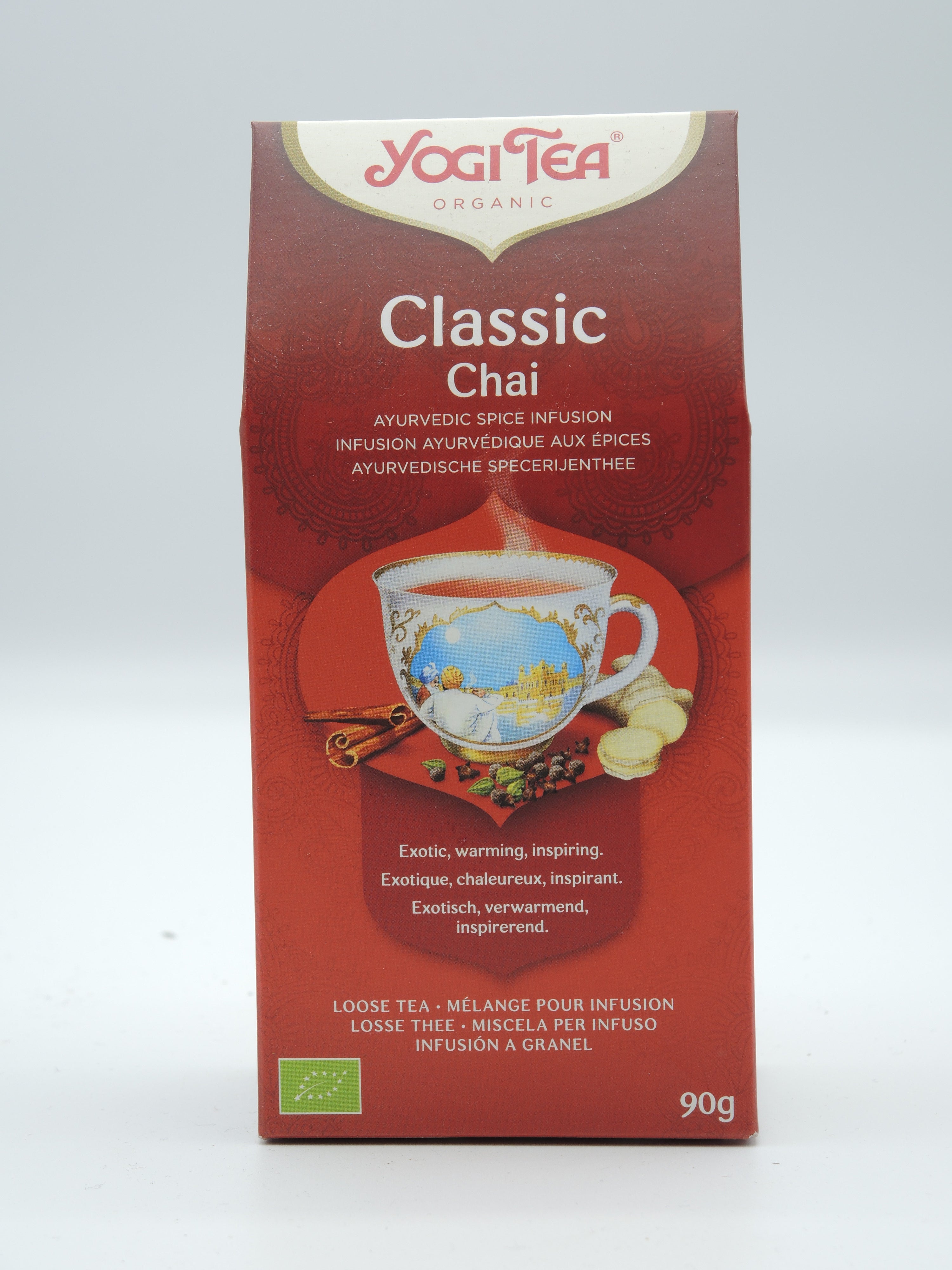 Infusion Ayurvédique Aux épices Classic Chaï Yogi Tea 90g