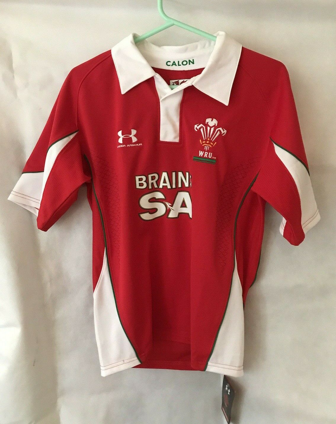 Minero Forzado despreciar Wales Rugby Shirt - 38" Chest - Under Armour - Brand New – EggChaserStash