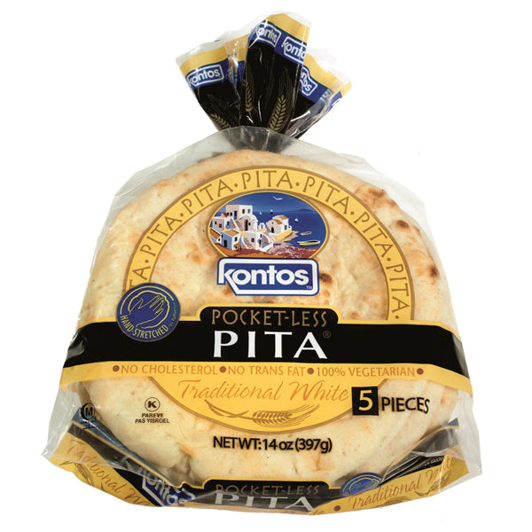 Pocketless Pita, Mediterranean Flatbread