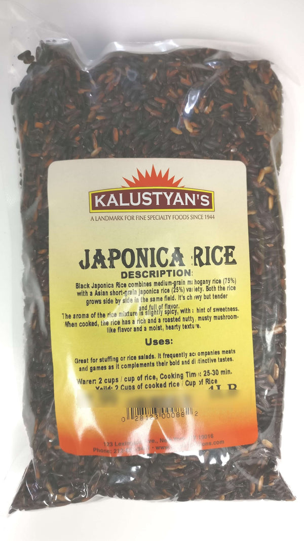 Japonica Rice, Black