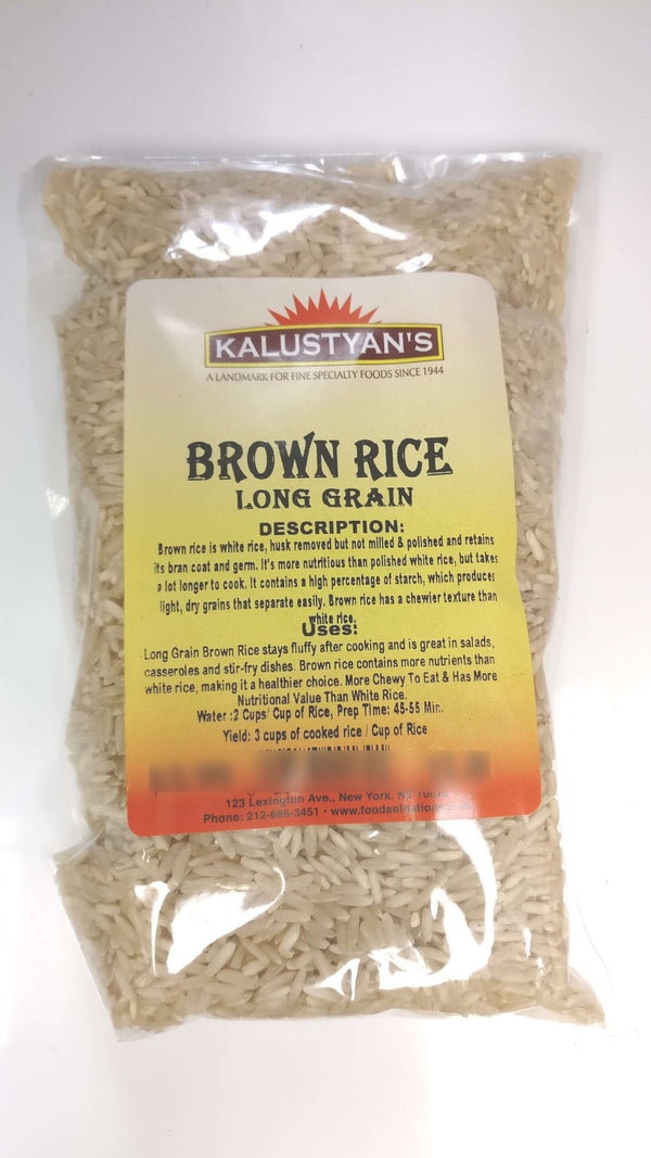 Brown Rice, Long Grain