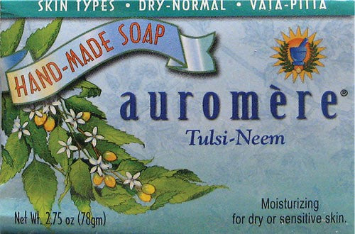 Auromere Tulsi-Neem Ayurvedic Soap