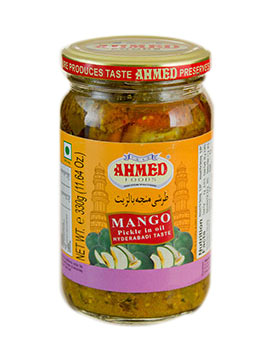 Mango Pickle in Oil, Hyderabadi Taste