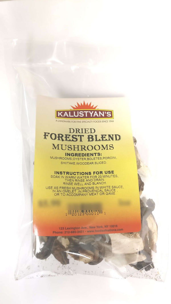Forest Blend, Dried Mushroom