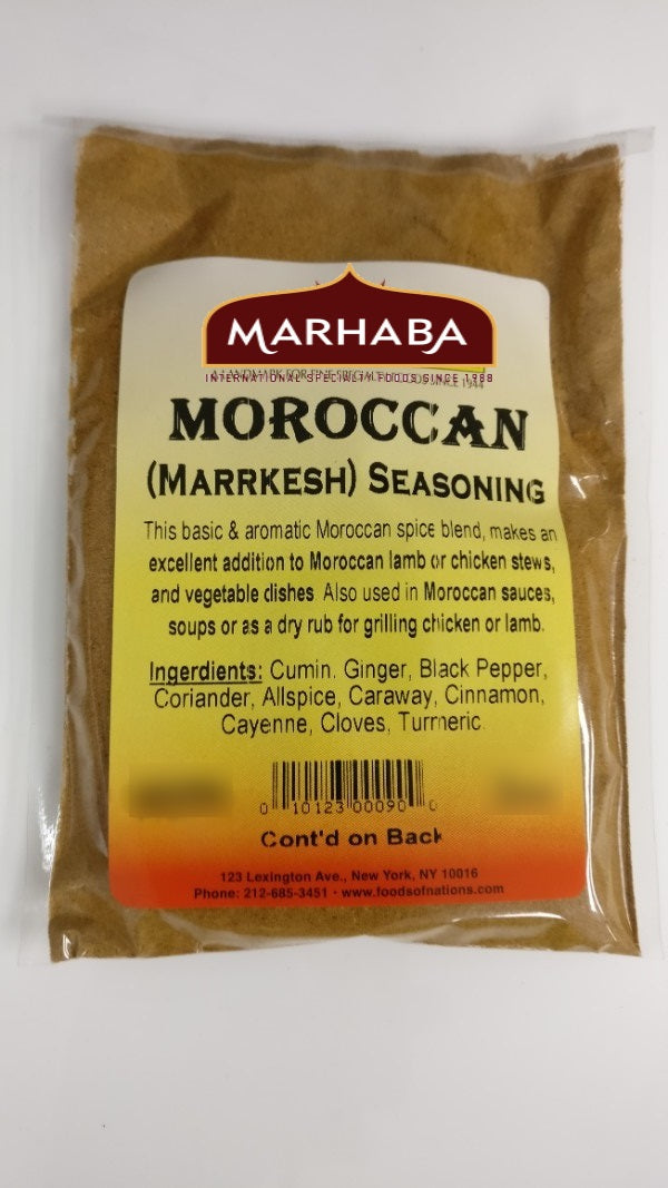 Moroccan (Marrakesh) Seasoning
