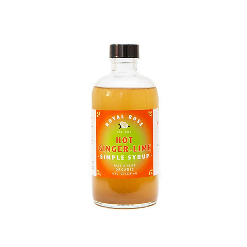 Hot Ginger Lime Simple Syrup