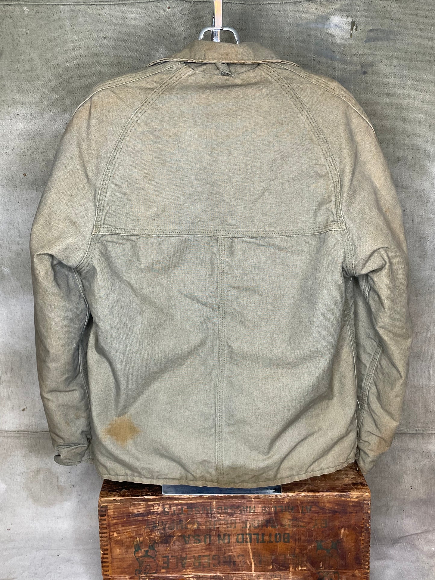 Vintage Carhartt Work Wear Sherpa Lined Jacket S/M