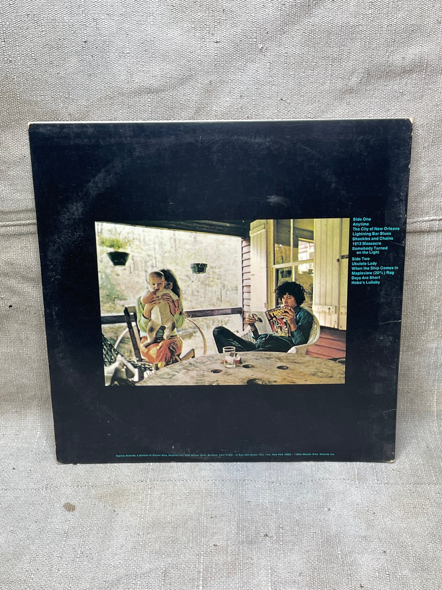 Vintage VG- G+ Arlo Guthrie Hobo's Lullaby Vinyl LP 1972 Reprise Record LP