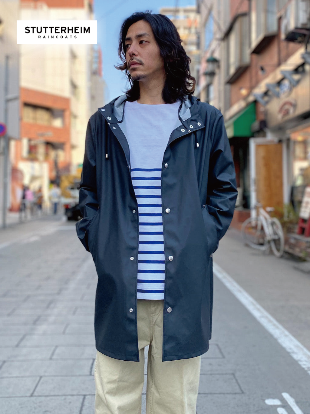 売切り特価 【値下げしました】Stutterheim グレー Stockholm