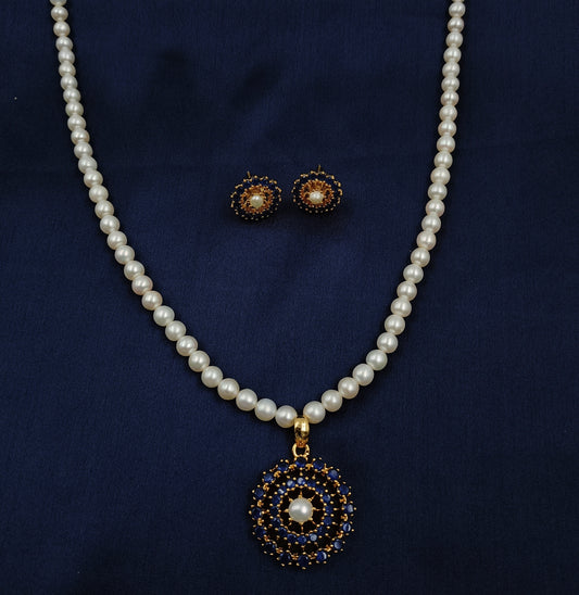 Gorgeous Floret Designer Fresh Water Pearls Set