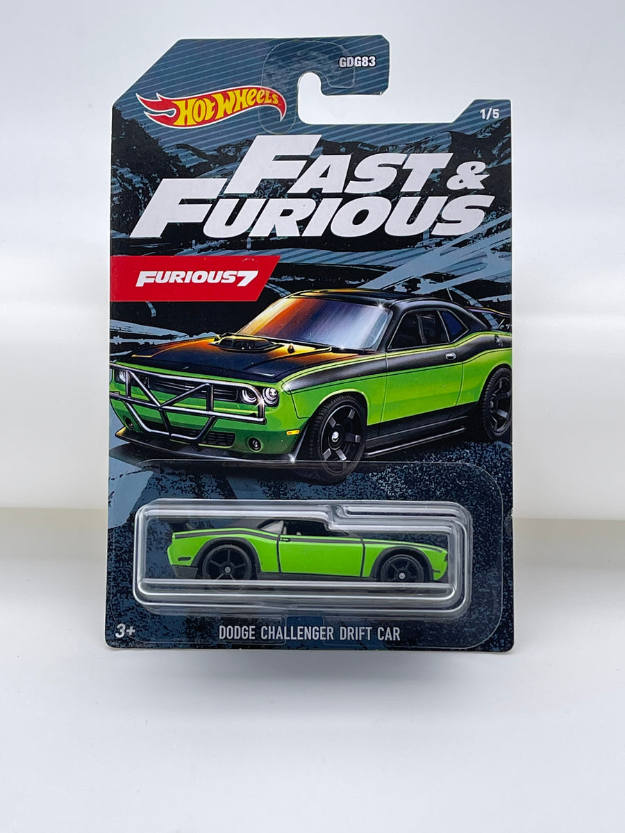 dodge challenger fast and furious hot wheels