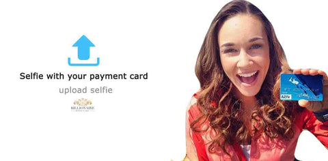 UPLOAD YOUR PHOTO PROVING OWNERSHIP OF YOUR CARD SELFIE WITH YOUR MASTER CARD CREDIT PAYMENT 