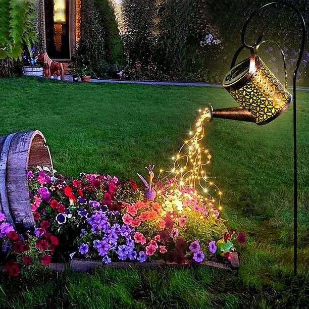 flower bed lights solar