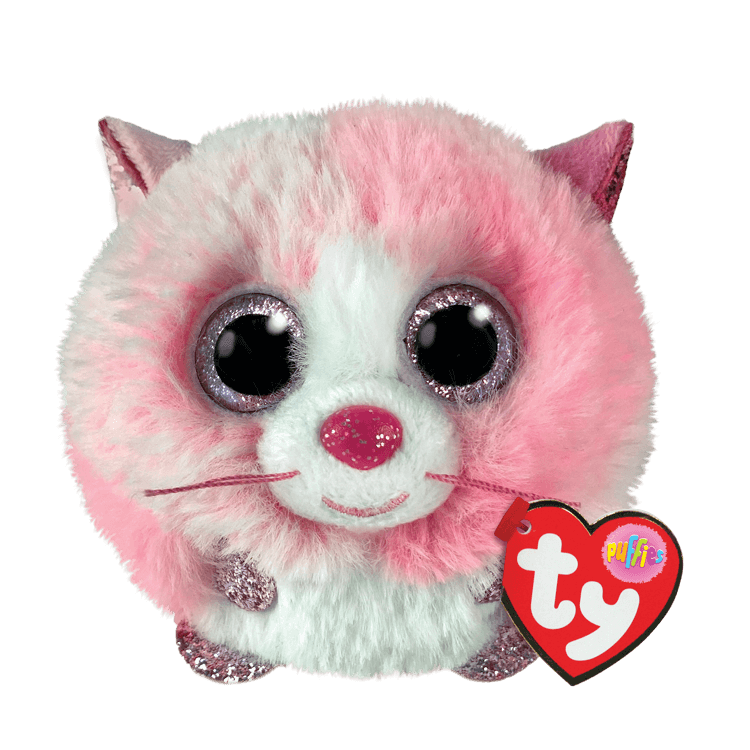 stuffed valentine cat