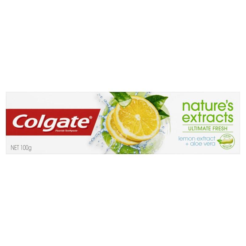 colgate lemon and aloe vera toothpaste