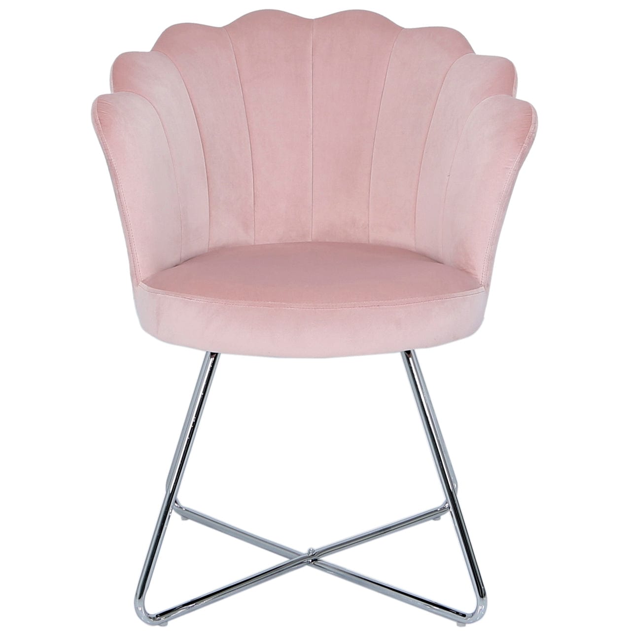 pink shell dining chair