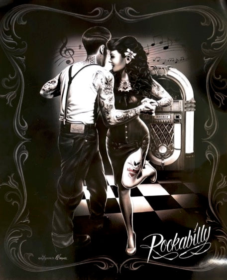 rockabilly love art