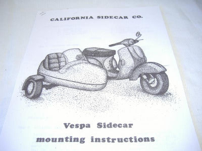 California Sidecar, Partner mounting on P200 instruction – florida-sidecar-products
