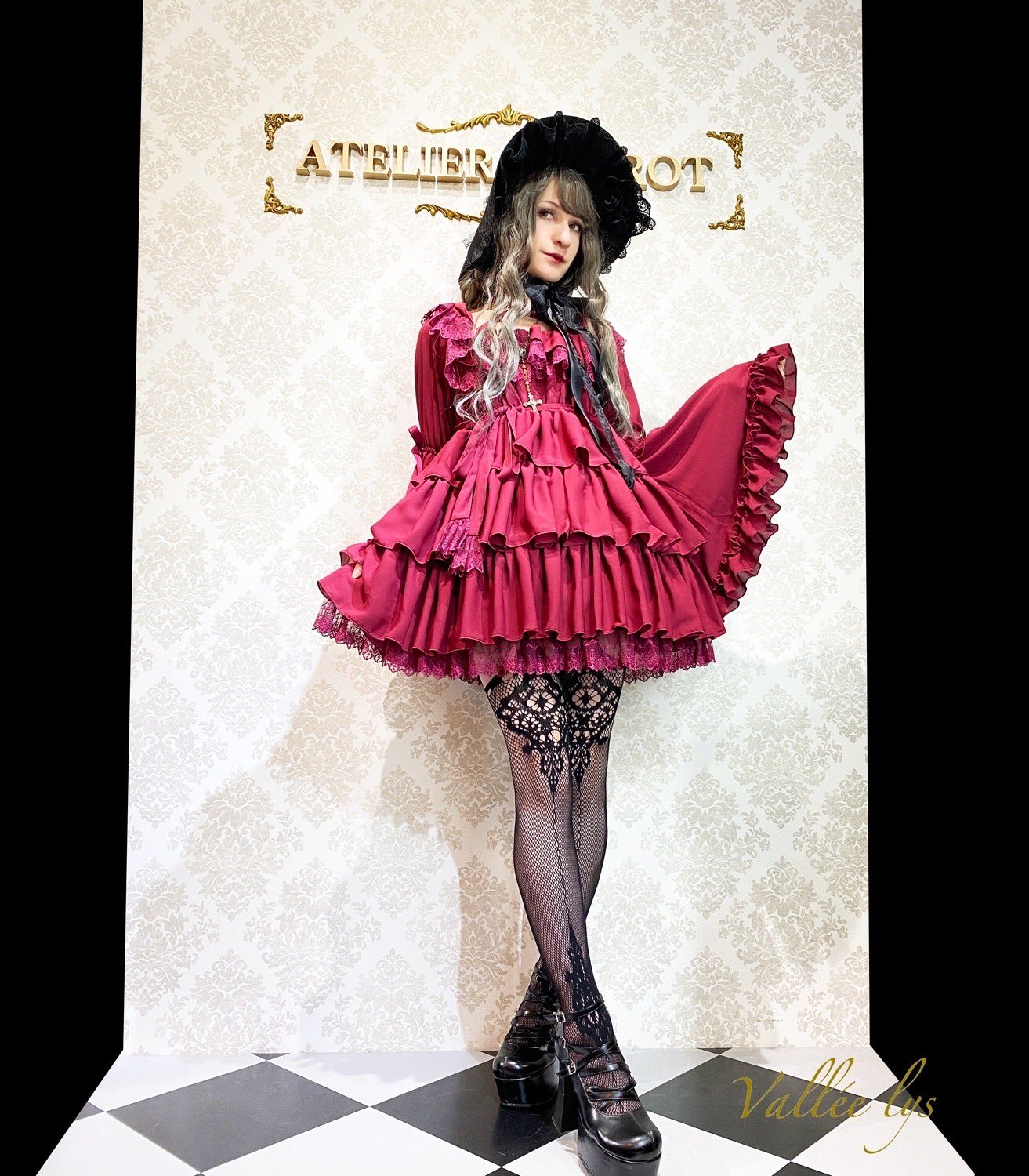 Coquelicot dress ショート丈 ワンピース