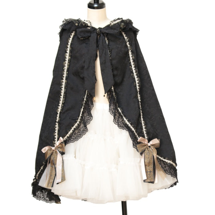 Metamorphose♡dressyジャガードレースマント-