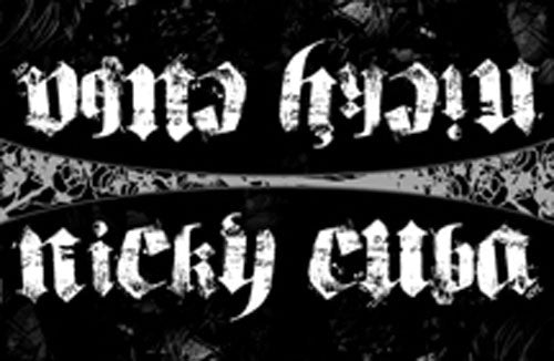 Hater Gun Graffiti - Nicky Cuba Gothic Black