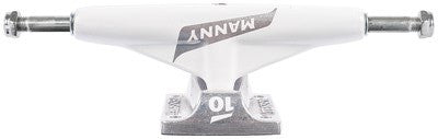 Tensor Aluminum Lo Tens Colored Flick - Manny/White/Raw - 5.25 - Skateboard Trucks